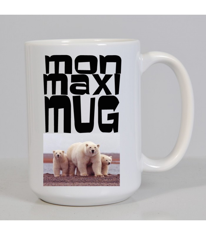 Maxi mug photo personnalisé