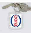 Porte-Clé Plastique Recto/Verso Personnalisé Logo ou Photo - Outil de Communication Pas Cher