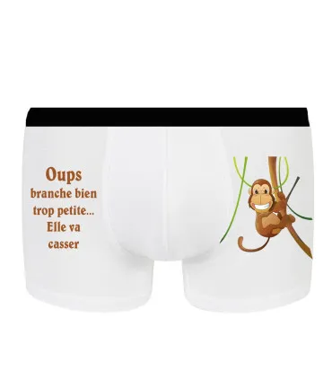 Boxer rigolo singe