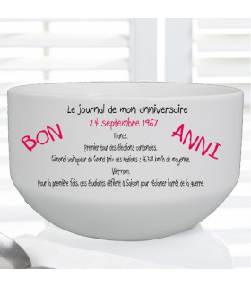Bol journal anniversaire