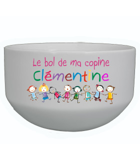 Bol copine personnalisé