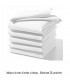serviette table brodee blanche
