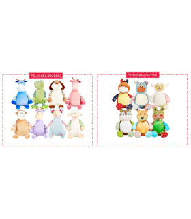 Peluche enfant ou adulte personnalisable