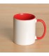 Mug personnalisé avec photo contour rouge