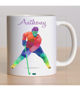 Mug hockey sur glace