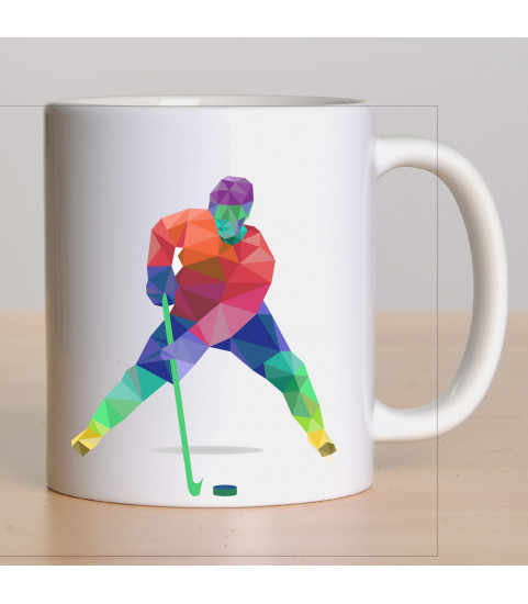 Mug hockey sur glace