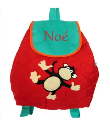 Sac à dos enfant brodé prénom