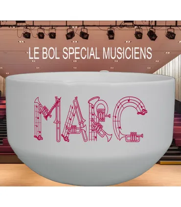 Bol photo musicien
