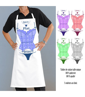 Tablier de cuisine original sexy