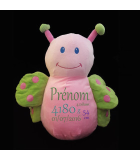 libellule peluche personnalisée brodée