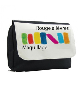 trousse de toilette avec photo personnalise