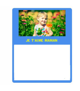 Tableau memo alu photo