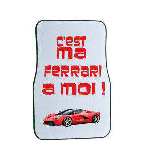 Tapis de voiture personnalisé