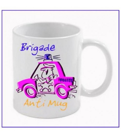 Mug brigade, mug rigolo en cadeau