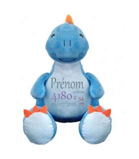 dinosaure peluche personnalise
