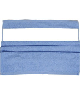 Drap de bain photo bleu