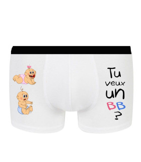 Boxer demande un bébé