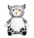 Broderie chat peluche