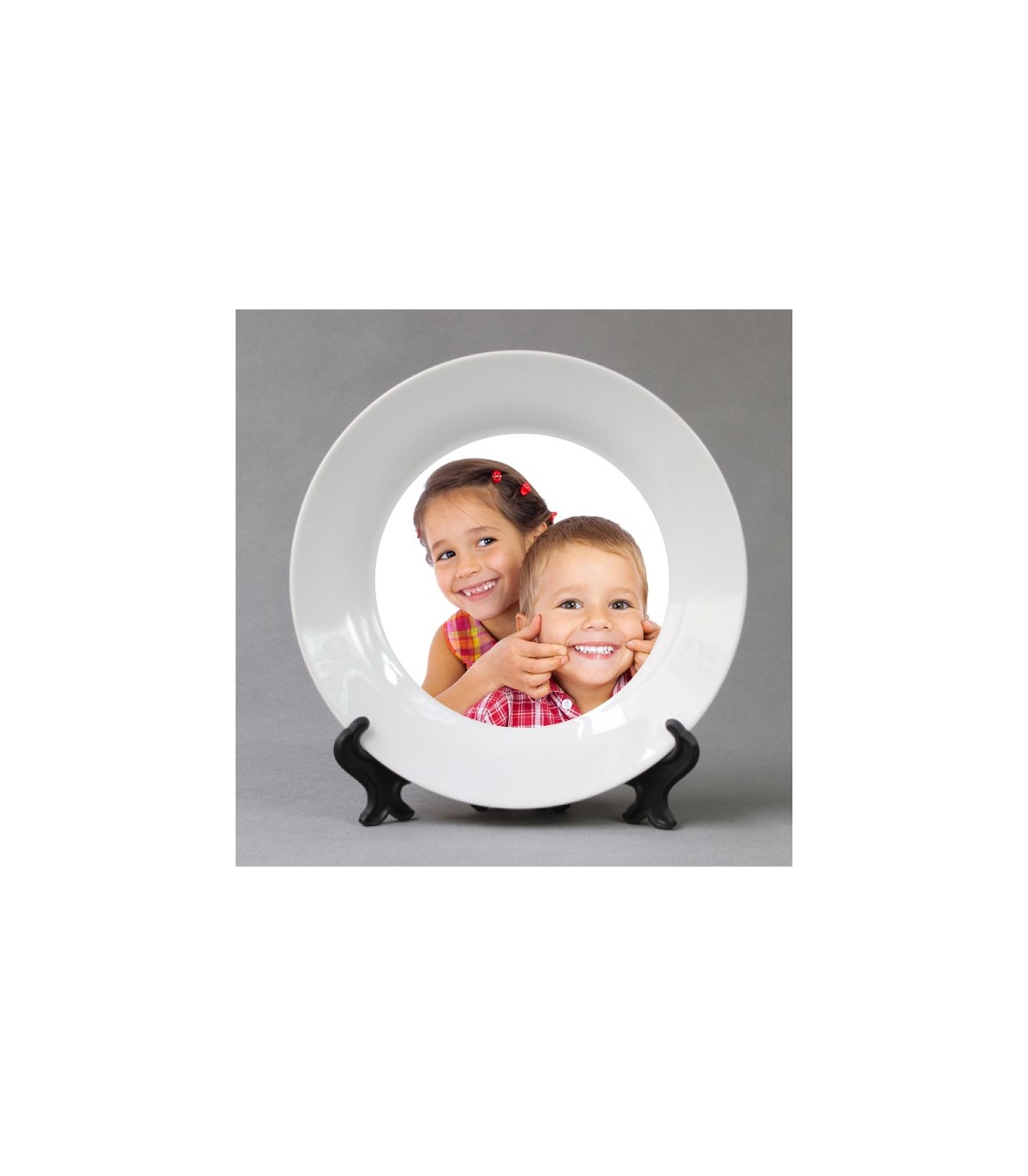 Assiette Photo Personnalisee Avec Photo Assiette Blanche P