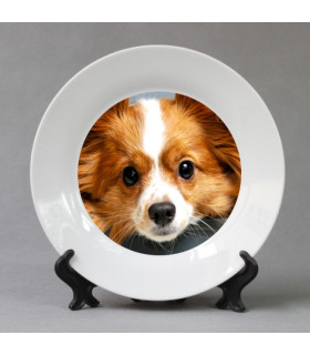 assiette photo personnalisée