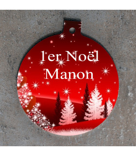Pendentif boule de noel pour sapin