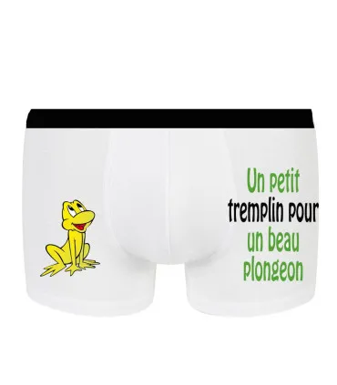 Boxer rigolo homme  grenouille