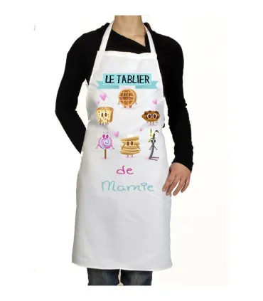 Tablier mamie gateaux