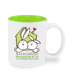 Mug lapin marguerite