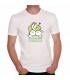 Tee shirt homme lapin marguerite
