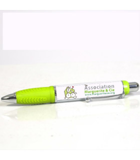 Stylo bic lapin marguerite