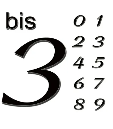 Numéro de maison