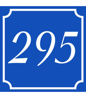Numéro plaque pour la maison