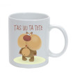 Mug drole de tête