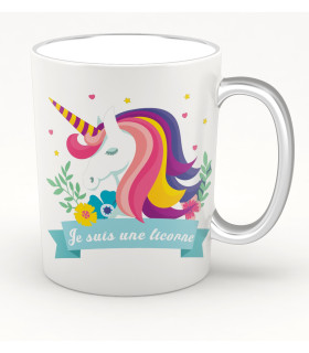 Mug je suis une licorne