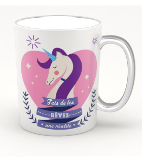 Mug licorne de reve