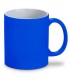Mug tasse fluo bleu avec photo