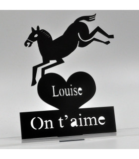 statuette plexiglas personnalisee