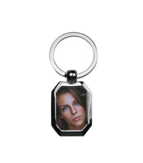 Porte clé en aluminium photo