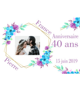 Jolie étiquette bouteille