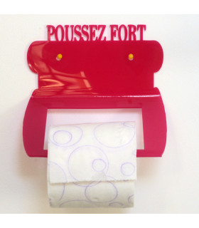 Devidoir papier toilette personnalise