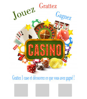 Jeu à gratter photo