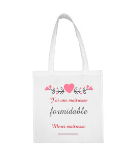 Sac merci maitresse