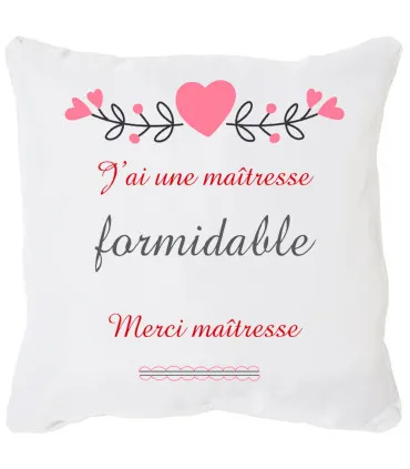 Coussin pour ma maitresse