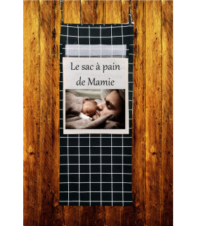 Sac à pain personnalisé photo