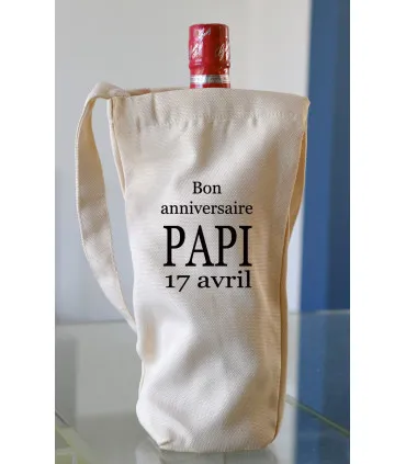 Sac à bouteille personnalisé