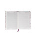 cahier paillettes ouvert