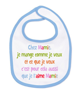 Bavoir pour mamie