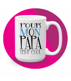Mug grande taille papa cool