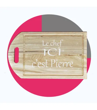 decoupe sur planche gravee