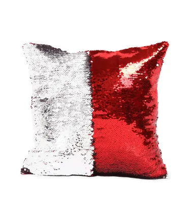 Housse paillettes rouge